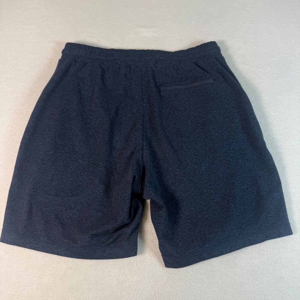 Vuori Ponto Performance Shorts 7" Athletic M Navy Blue Stretch Gym Workout